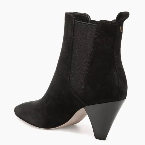 Veronica Beard Baxter Suede Western Chelsea Boots