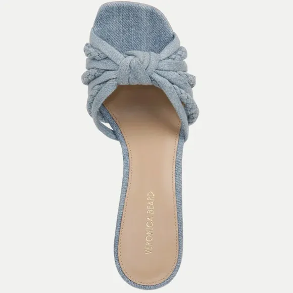 🌹VERONICA BEARD🌹Misa Knot-Front Heel Slide Sandals Size: 10M