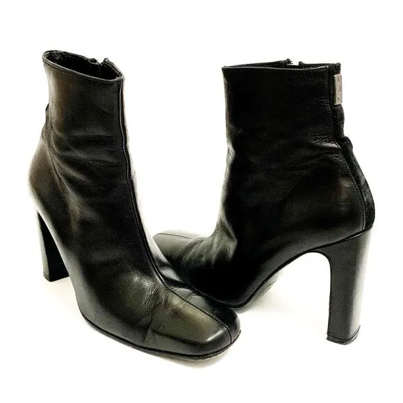 Versace Jean Couture Leather Boots