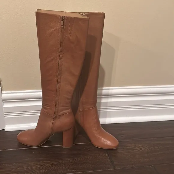 Vince Brannen Tall Leather Boots