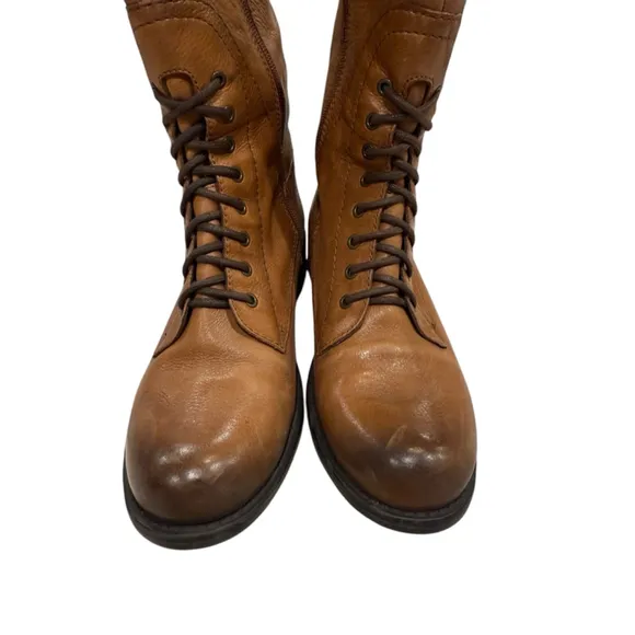 Vince Camuto Brown Leather Boots Size 7.5M