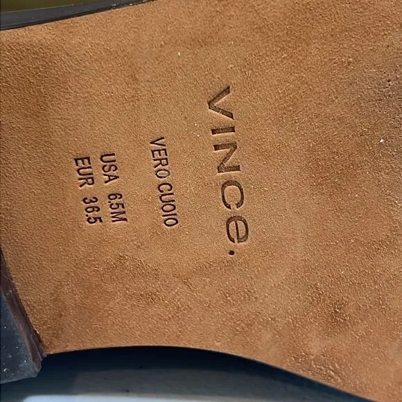 Vince Cooper Leather Boots