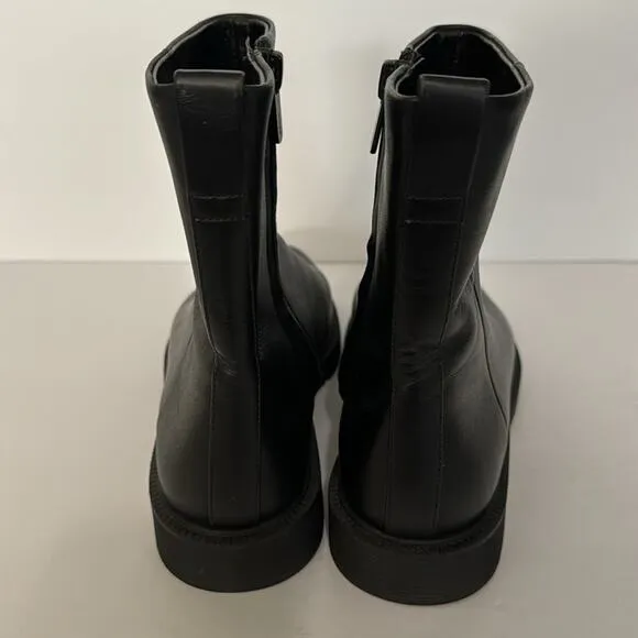 Vince Women’s Leather Black Boots Size 7 Water Resistant