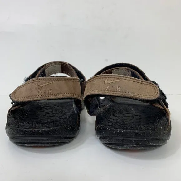 Vintage 90’s Nike Air Deschütz Men’s Sandals Brown and Black Size 10