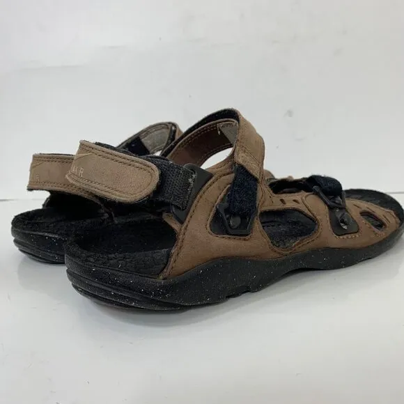 Vintage 90’s Nike Air Deschütz Men’s Sandals Brown and Black Size 10