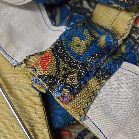Vintage Handmade Patterned Pant Set