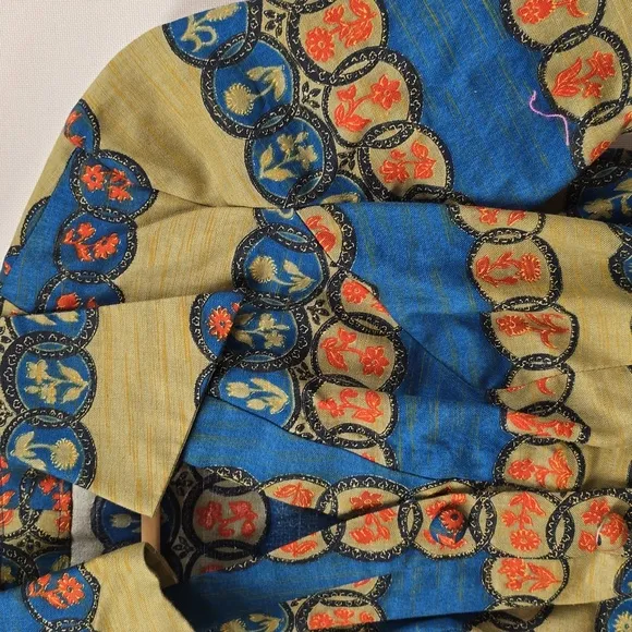 Vintage Handmade Patterned Pant Set