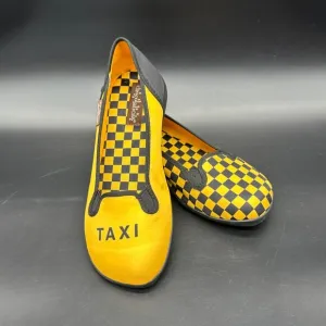 Vintage Hot Chocolate Designs 2004 Taxi Slip On Loafers EU 36 US 6 Checkered Y2K