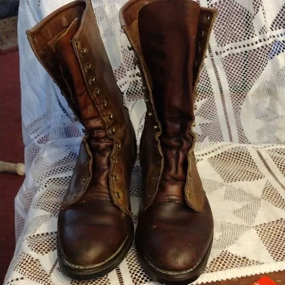 Vintage Double H smoke jumpers boots