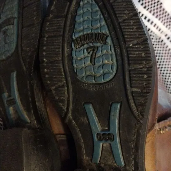 Vintage Double H smoke jumpers boots