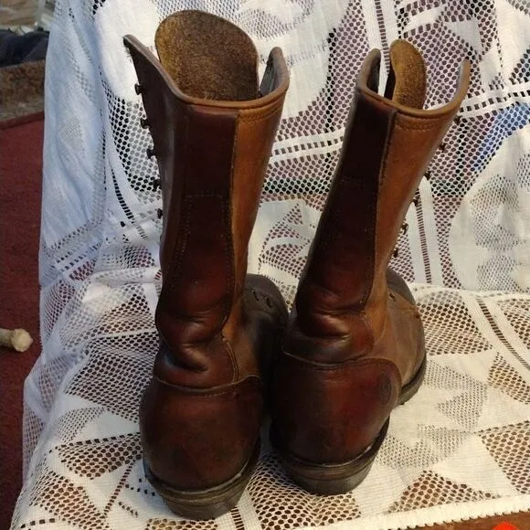 Vintage Double H smoke jumpers boots