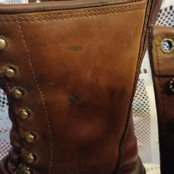 Vintage Double H smoke jumpers boots