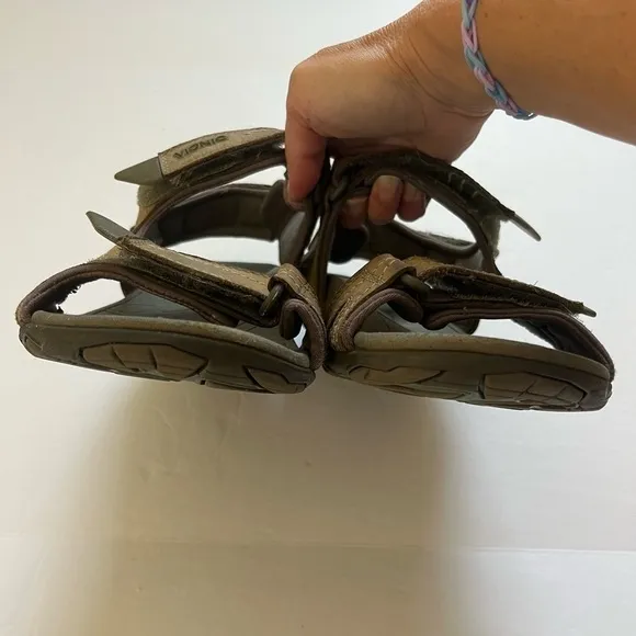 Vionic 44 Boyes Hiking Sandals Size 9 Brown