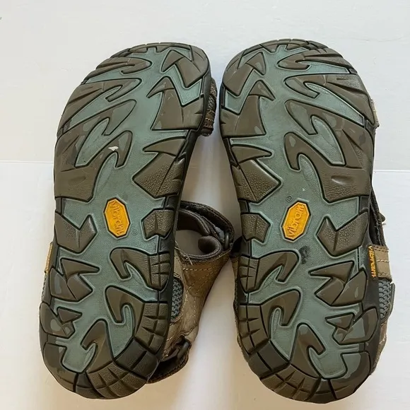 Vionic 44 Boyes Hiking Sandals Size 9 Brown