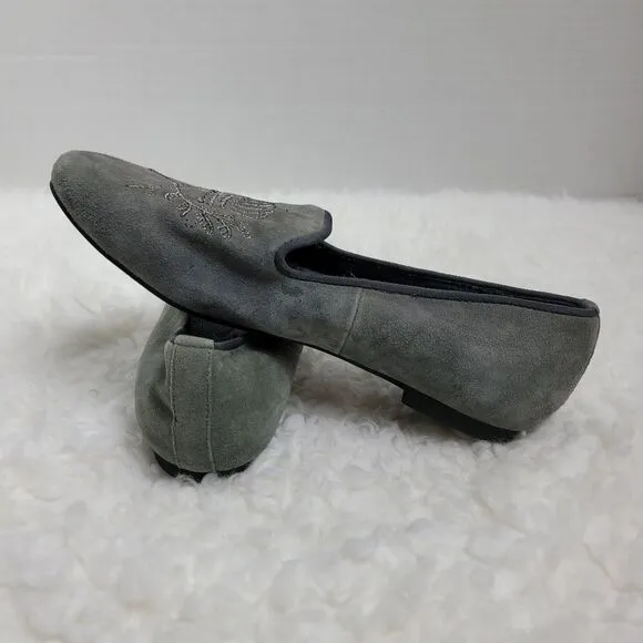 Vionic Snug Romi Womens Shoes Size 7.5 Gray Casual Comfort Flats Loafers Shoes