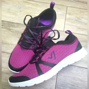 Vionic Women's Alma Sneaker women's size 9.5 black purple pink
