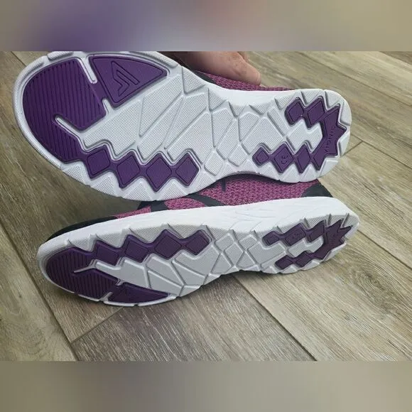 Vionic Women's Alma Sneaker women's size 9.5 black purple pink