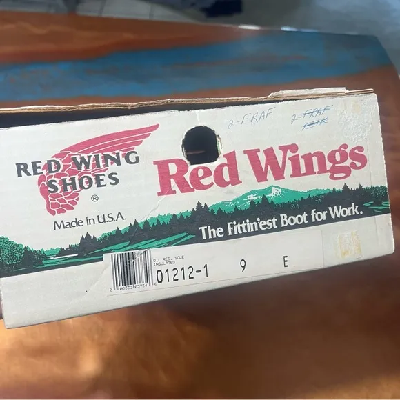 VTG New Red Wings 1212 SUPERSOLE MEN'S INSULATED WATERPROOF boot