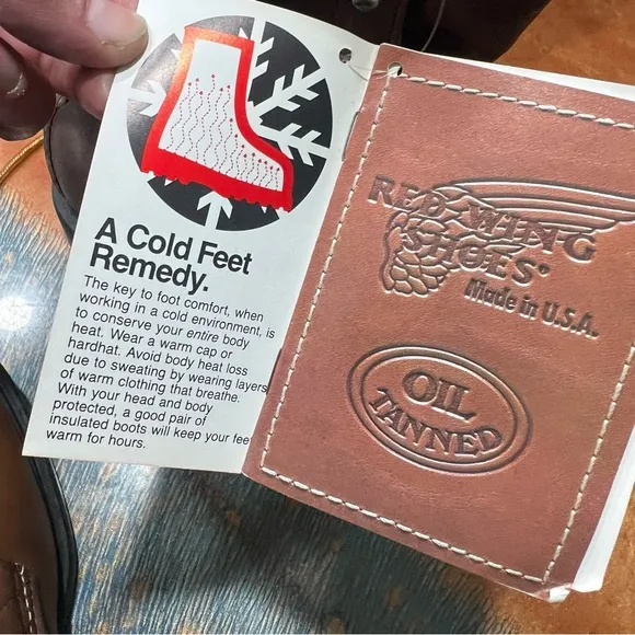 VTG New Red Wings 1212 SUPERSOLE MEN'S INSULATED WATERPROOF boot