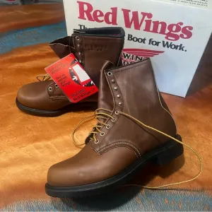 VTG New Red Wings 1212 SUPERSOLE MEN'S INSULATED WATERPROOF boot