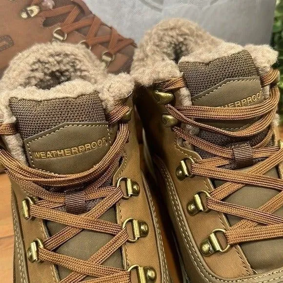 Weatherproof Slope Leather Sneaker Boots Size 11
