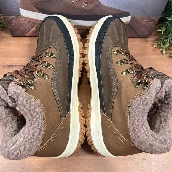 Weatherproof Slope Leather Sneaker Boots Size 11