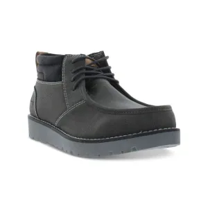 WEATHERPROOF VINTAGE Mens Gray Pull Tab Chester Toe Platform Chukka Boots 13 M