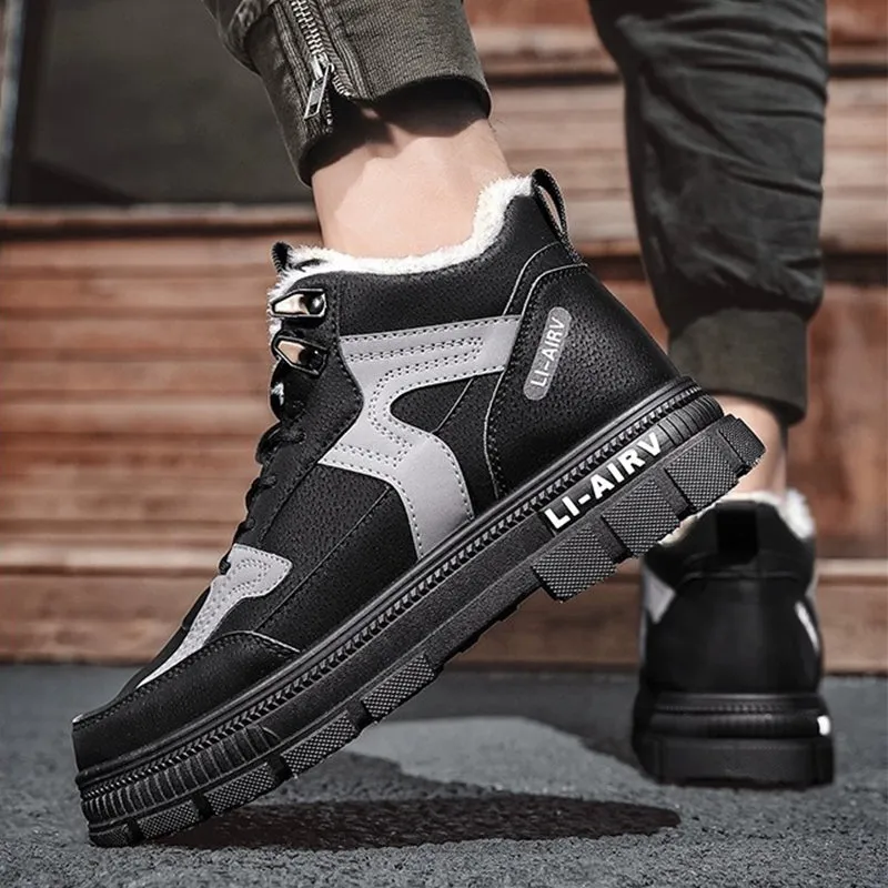 Winter Warm Ankle Boots Men | Anti-Cold Snow Boots | EnigmaParis