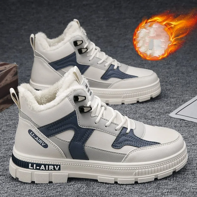 Winter Warm Ankle Boots Men | Anti-Cold Snow Boots | EnigmaParis