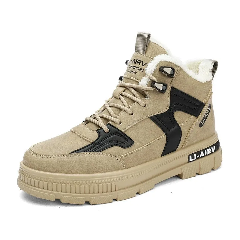 Winter Warm Ankle Boots Men | Anti-Cold Snow Boots | EnigmaParis