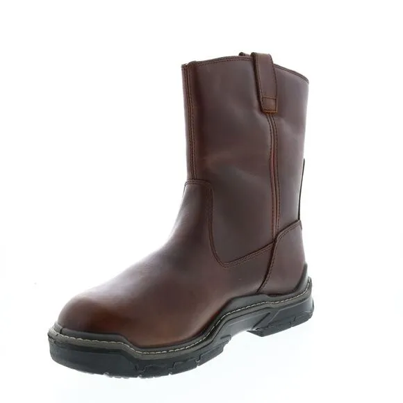 Wolverine Mens Raider DuraShocks Wellington Insulated 10&quot; Brown Boots (NWT)
