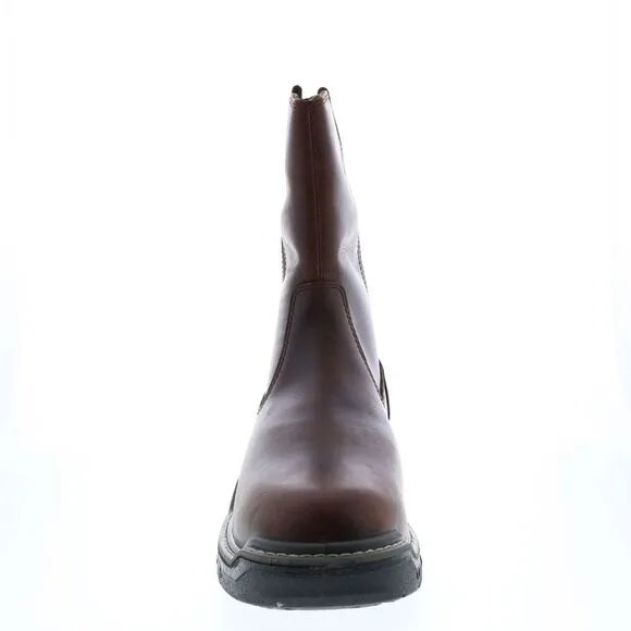 Wolverine Mens Raider DuraShocks Wellington Insulated 10&quot; Brown Boots (NWT)
