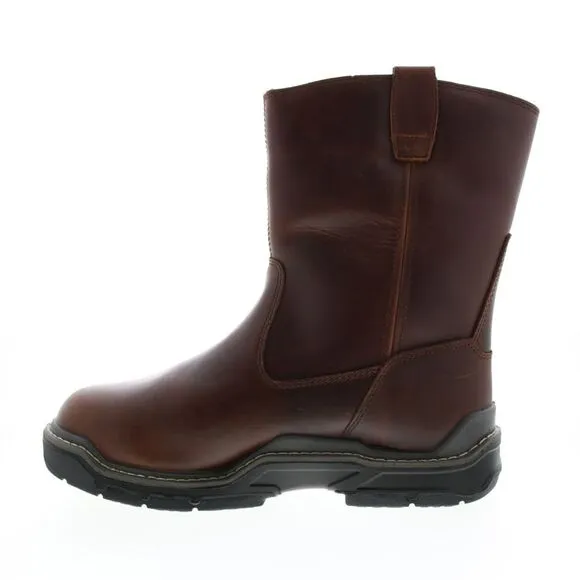 Wolverine Mens Raider DuraShocks Wellington Insulated 10&quot; Brown Boots (NWT)