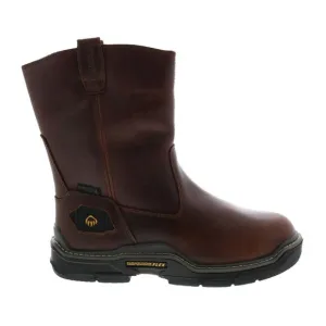 Wolverine Mens Raider DuraShocks Wellington Insulated 10&quot; Brown Boots (NWT)
