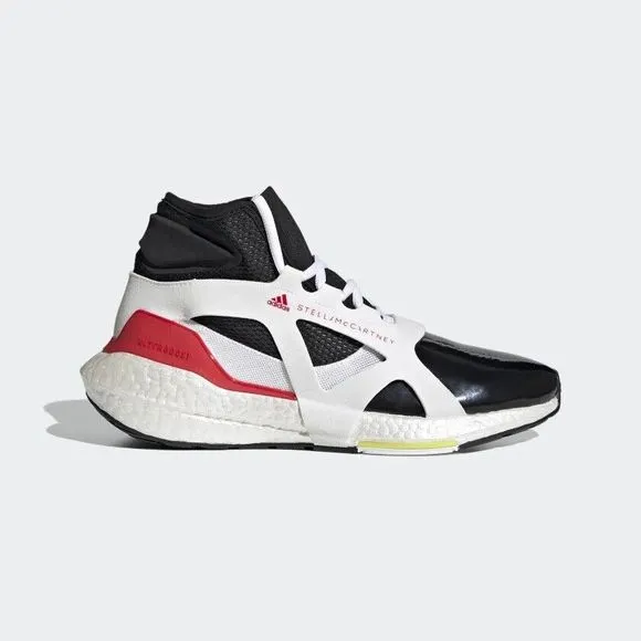 WOMEN'S Adidas UltraBoost 21 x Stella McCartney Shoes White Black FZ3044