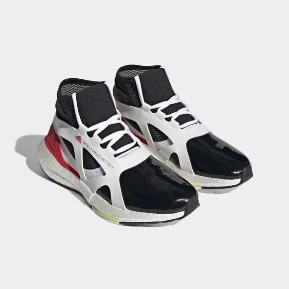 WOMEN'S Adidas UltraBoost 21 x Stella McCartney Shoes White Black FZ3044