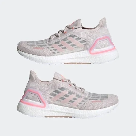 WOMEN'S Adidas Ultraboost Summer.Rdy Running Shoes Echo Pink EG0747 Size 5.5