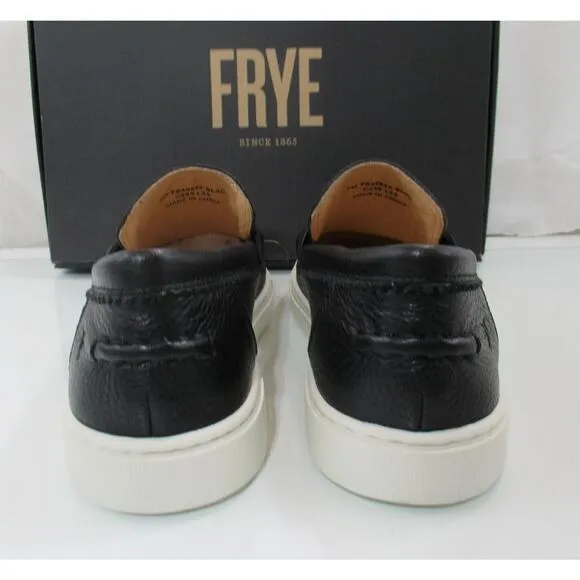 Women's Shoes Frye Ivy Penny Loafer Slip On Leather Comfort Black Size 7