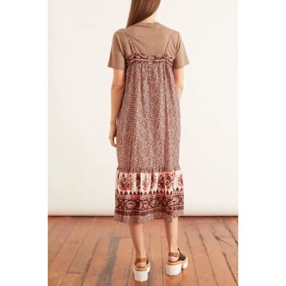 XIRENA silk cotton blend Dakota Dress - Henna Size M