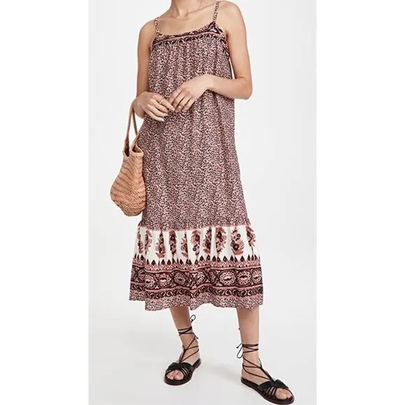 XIRENA silk cotton blend Dakota Dress - Henna Size M