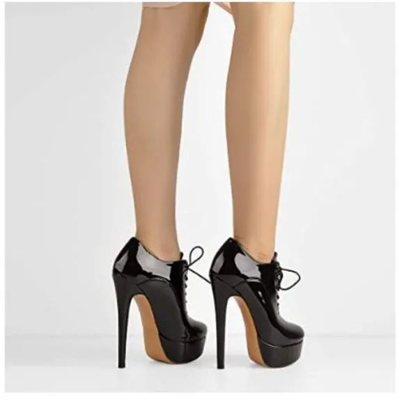 Yolkomo Women's Platform Ankle Bootie