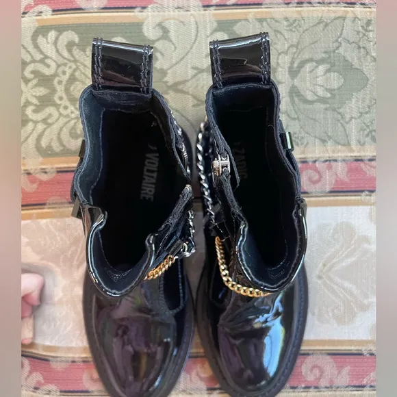Zadig &amp; Voltaire Laureen High Ankle Boots. Size 36= 5 US Women