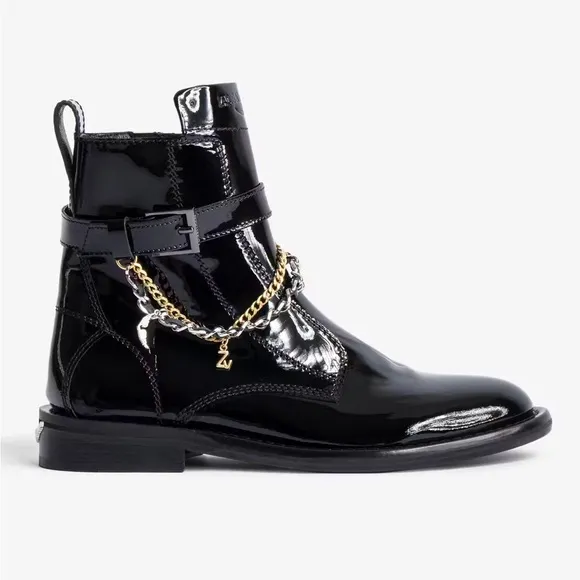 Zadig &amp; Voltaire Laureen High Ankle Boots. Size 36= 5 US Women