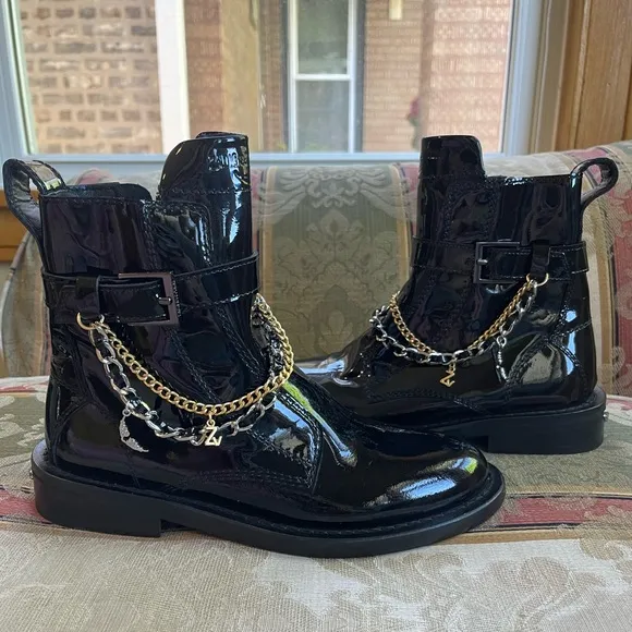 Zadig &amp; Voltaire Laureen High Ankle Boots. Size 36= 5 US Women