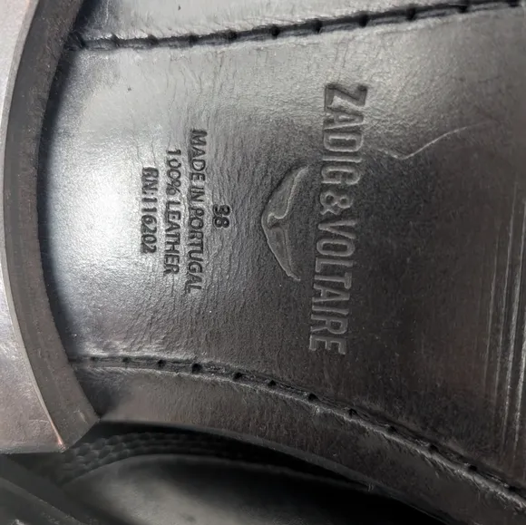 Zadig &amp; Voltaire Laureen Leather Zip Boots