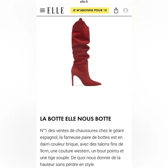 ZARA Bloggers Fav Suede Boots